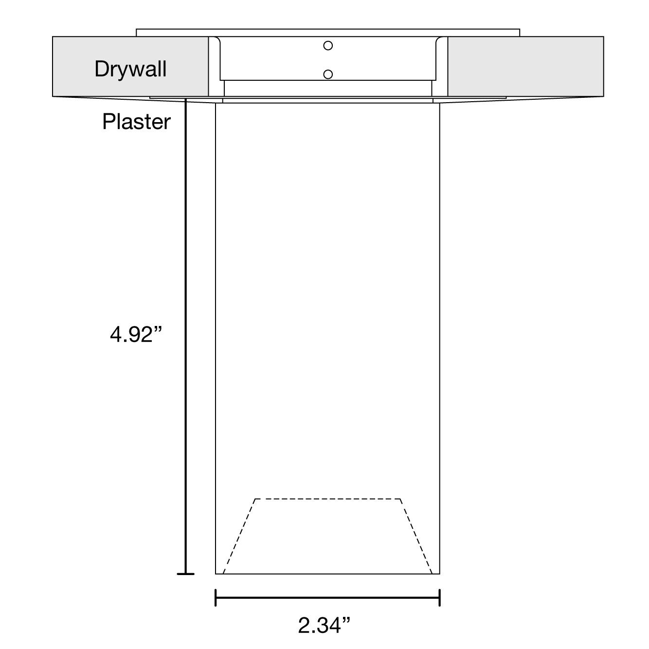 Vanishing Point br   Tubo Large br   Down Light