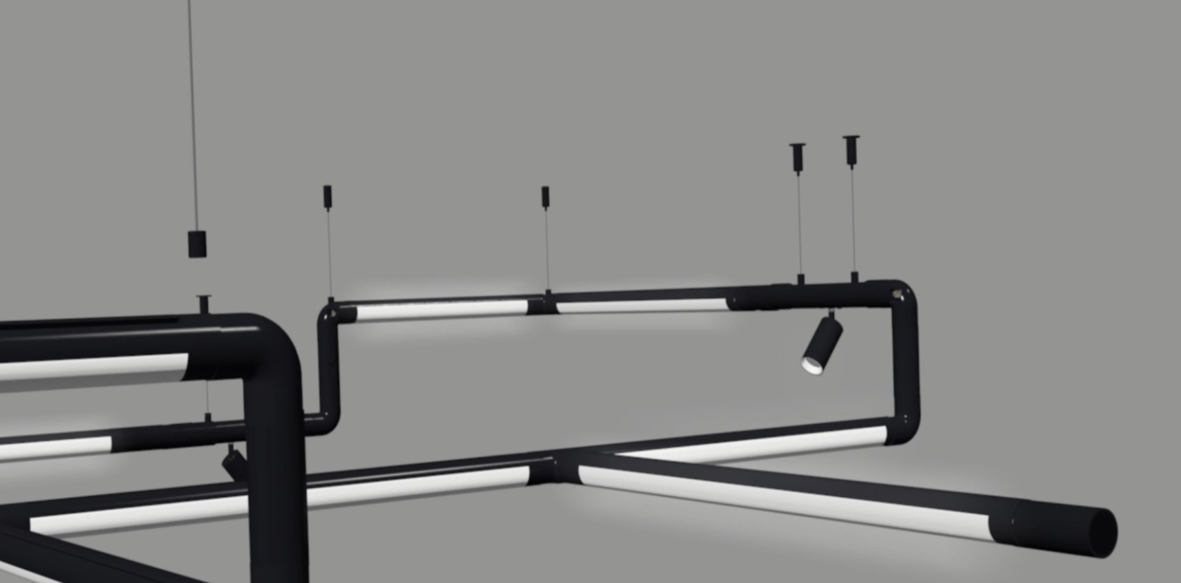 Large Pipeline Suspension Modular 3D