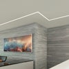 Reveal Wall Wash 2 TruColor™ RGBTW 24VDC 5/8" Drywall Plaster-In LED System, 5 Channel Wireless Control - Click to Enlarge