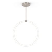 Solina 360 Ring Ceiling Stem Pendant 24VDC, Static White, Warm Dim, Tunable White, & TruColor