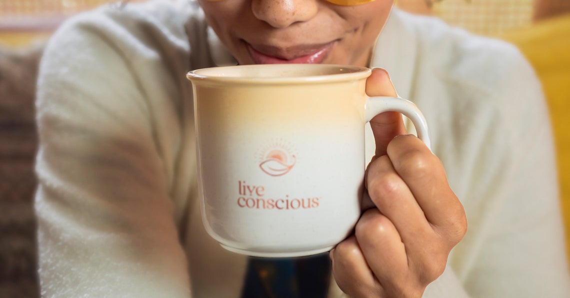 Live Conscious mug