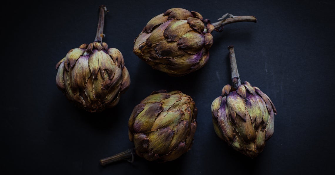 fresh artichokes