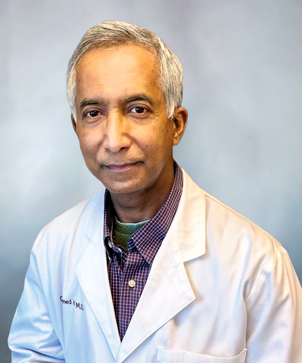Portrait of Muhammed Iqbal, MD