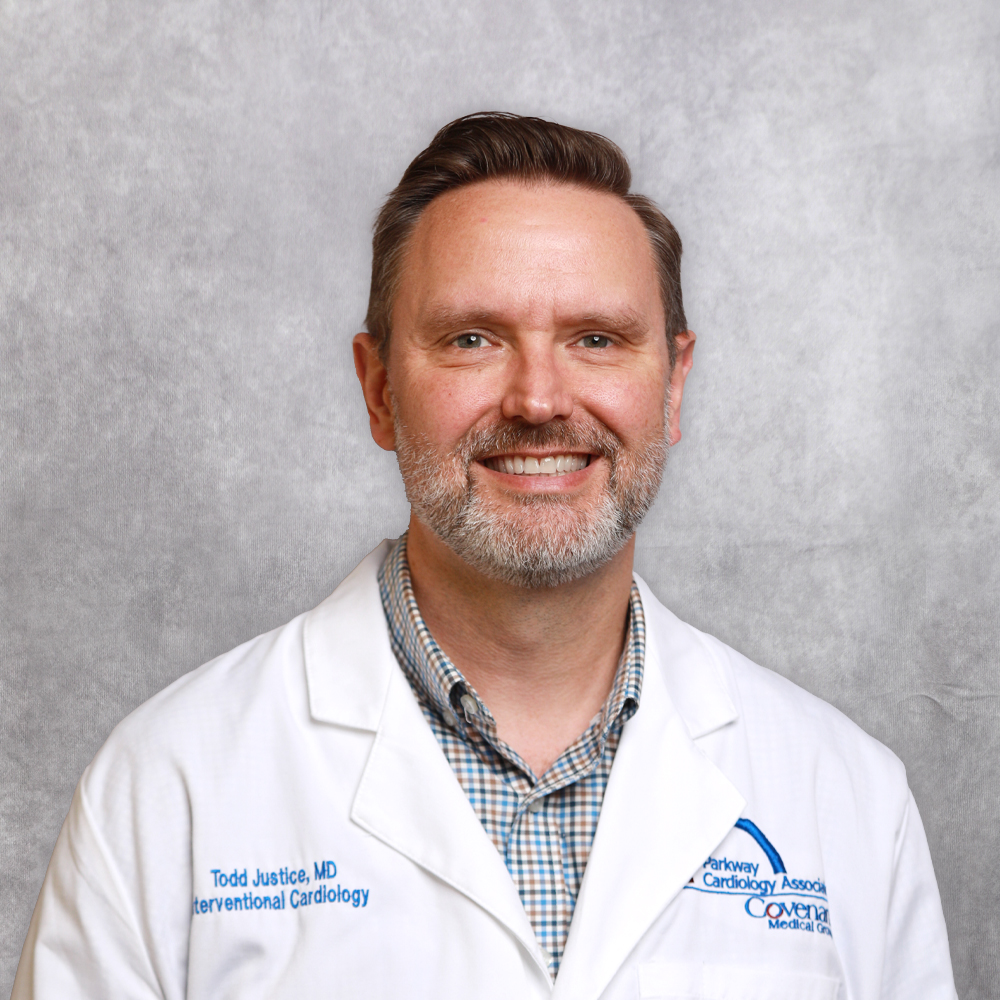 Portrait of Larry Justice, MD