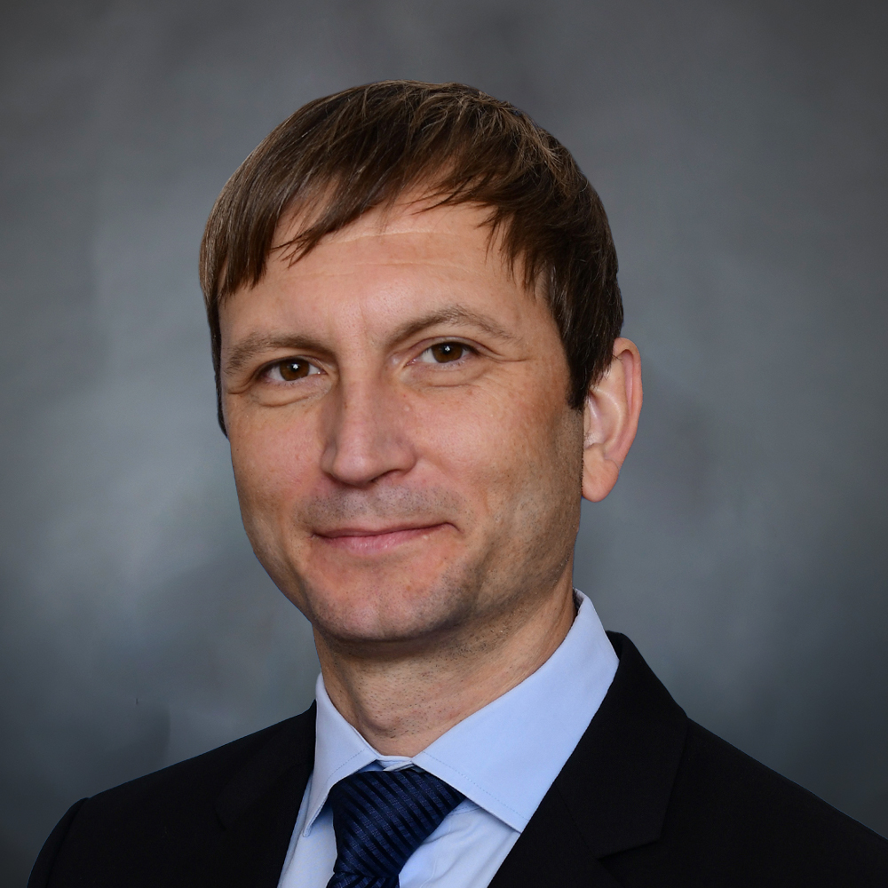 Portrait of Maksim Gusev, MD