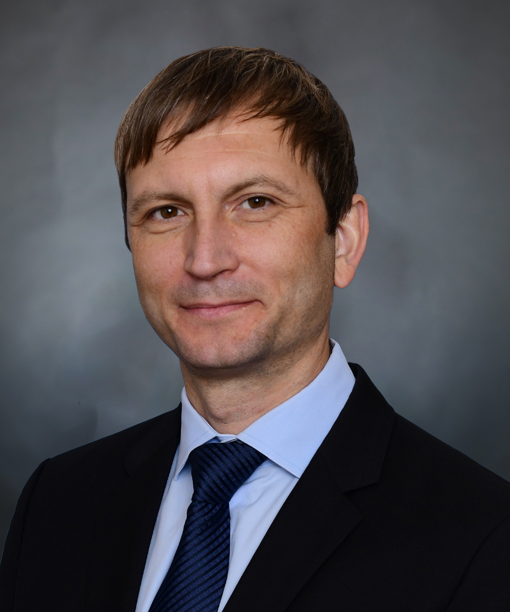 Portrait of Maksim Gusev, MD