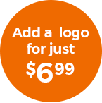 Add a Logo for just six dollars and ninty nine cents