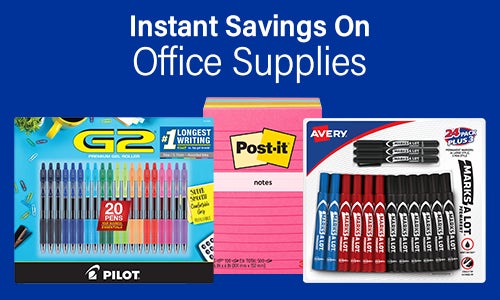 Instant Savings on Office Supplies