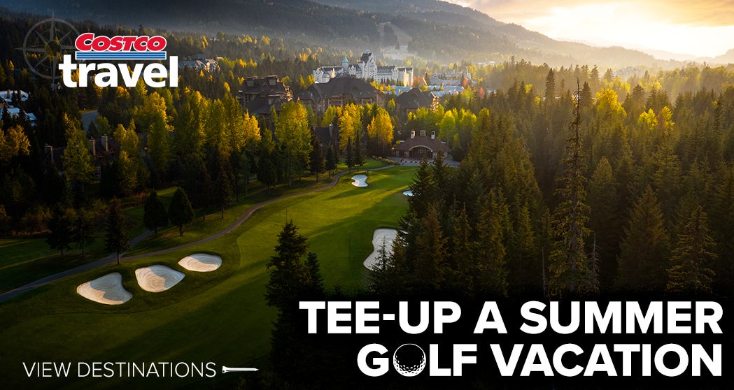 Costco Travel. View Destinations. Tee-up a summer golf vacation.