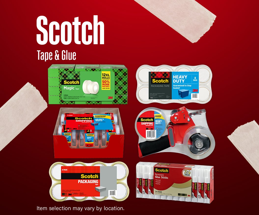 Scotch Tape & Glue