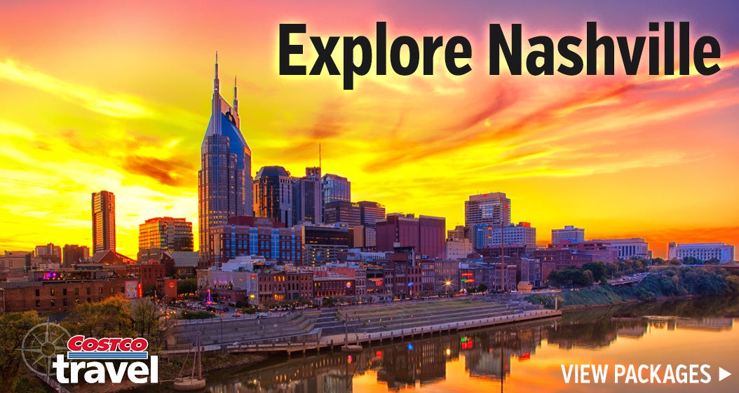Explore Nashville. Costco Travel.