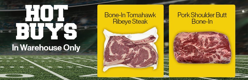 HOT BUY In Warehouse Only Bone-In Tomahawk Ribeye Steak Pork Shoulder Butt, Bone-In