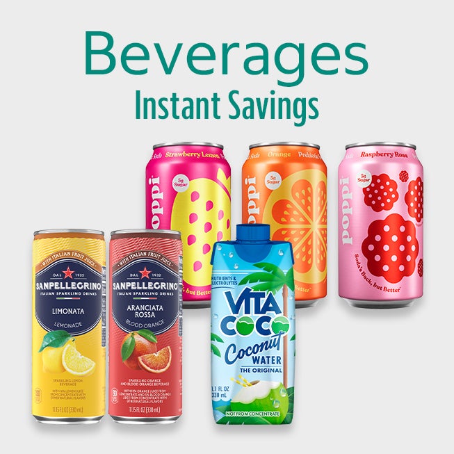 Instant Savings on Beverages