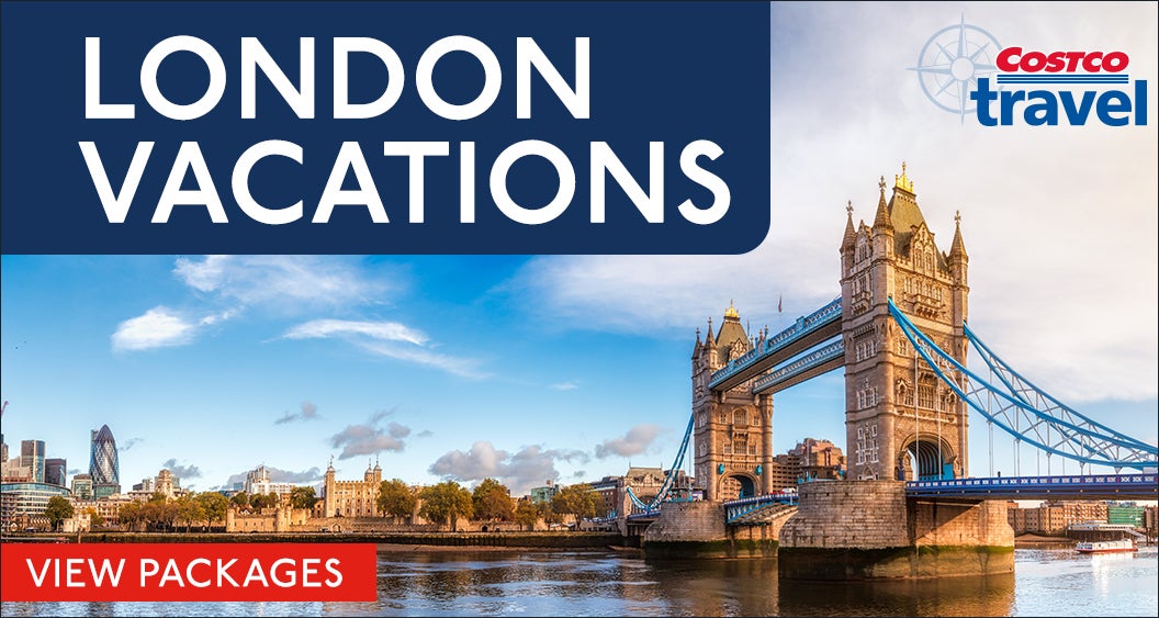 London Vacations. View Packages. Costco Travel.