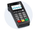 a photo of a countertop terminal