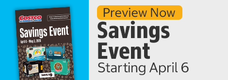 Preview Savings Event