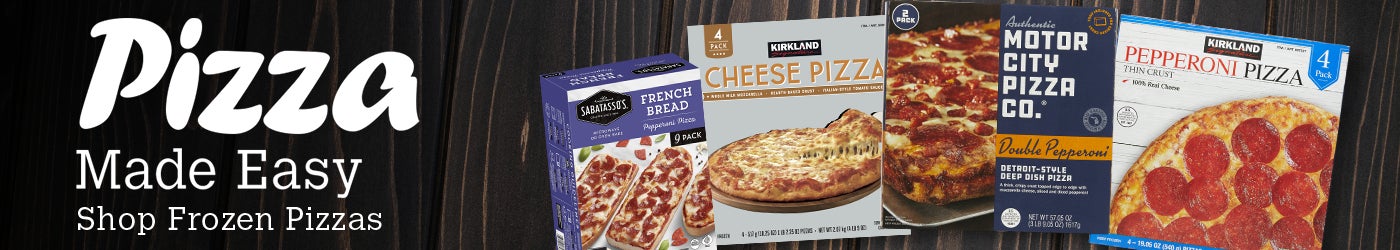 Pizza made easy - Shop frozen pizza