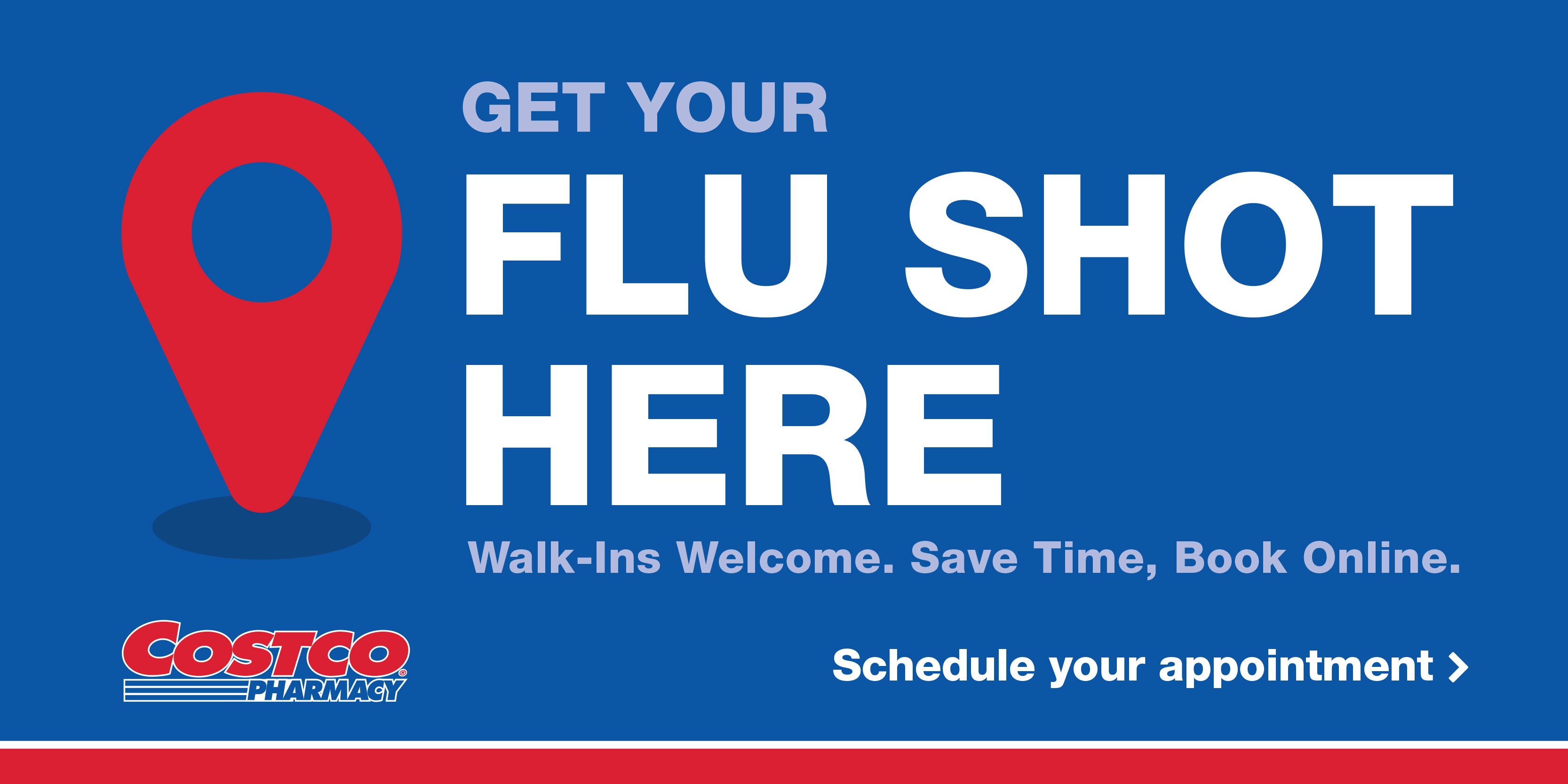 Get Your Flu Shot Here. Walk-ins welcome. Save time, book online. Schedule your appointment