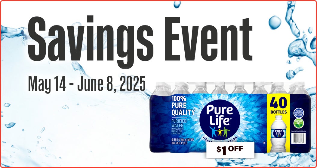 Savings Event - May 14 - June 8, 2025
