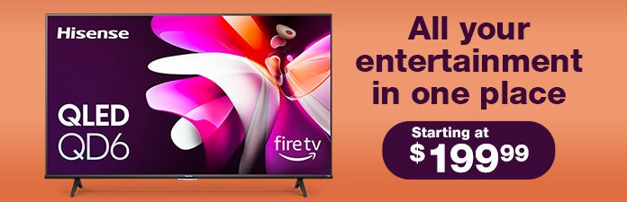 Hisense QD6 Fire TVs Starting at $199.99