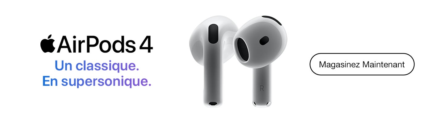 AirPods Pro. Un classique remastérisé. Magasinez maintenant.