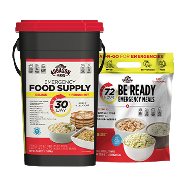 Augason Farms Deluxe 30-Day Emergency Food Supply with 72-Hour On-the-Go Kit