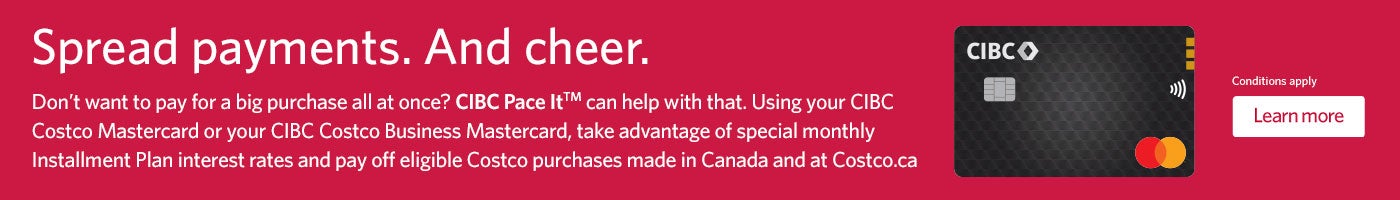 Spread payments and cheer. CIBC