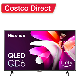 Hisense 65-inch Class - QD6 Series - 4K UHD QLED LCD TV