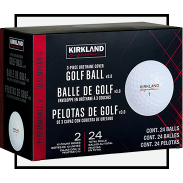 Kirkland Signature V3.0 Golf Ball, 2-Dozen