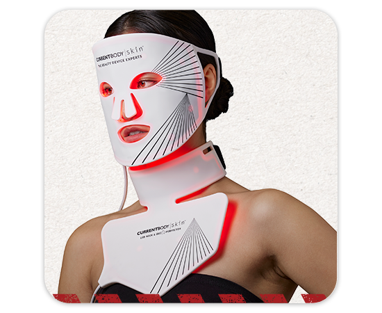 CurrentBody Skin LED Mask Face and Neck Kit