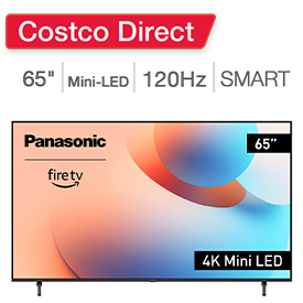 Panasonic 65-inch Class - W95 Series - 4K UHD Mini-LED LCD TV