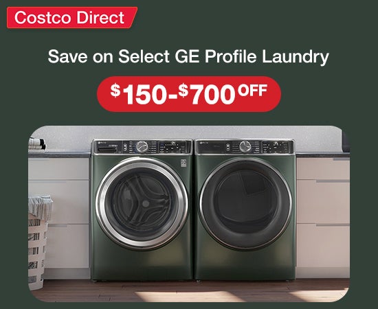 Save on Select GE Profile Laundry