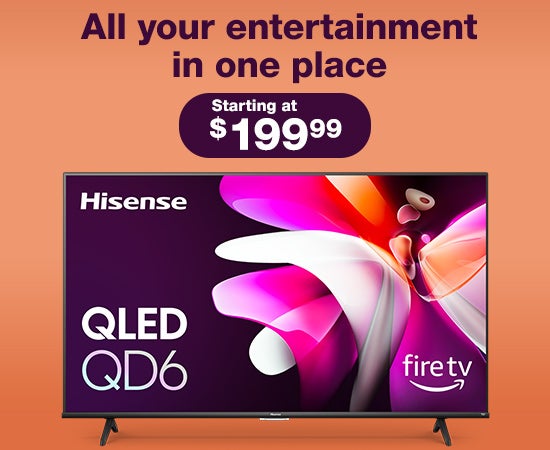 Hisense QD6 Fire TVs Starting at $199.99