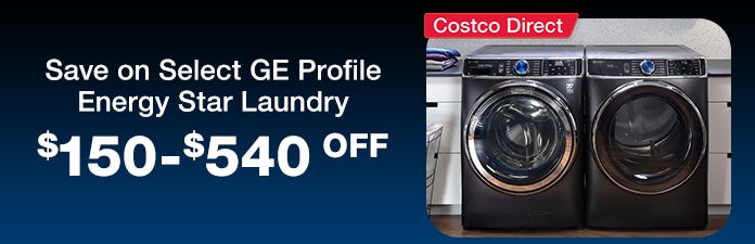 Save on Select GE Profile Energy Star Laundry