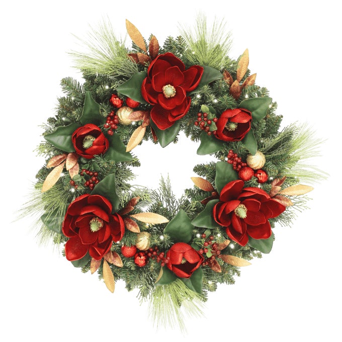 Holiday Wreaths, Garlands & Centerpieces