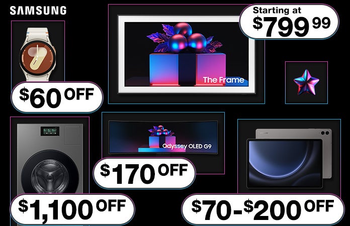 Final Day to Save on all Samsung Products