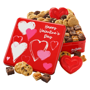 Mrs. Fields Happy Valentine's Day Cookie Combo Tin