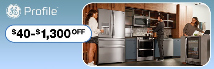 Last Day to Save on Select Profile Appliances