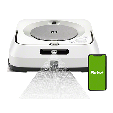 iRobot Braava Jet m6CB Robot Mop That Teams with Roomba Robot Vacuum