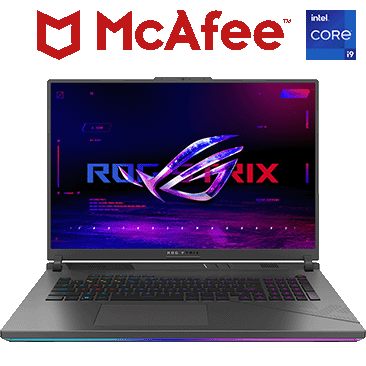 ASUS ROG Strix G18 18-inch Gaming Laptop with Intel Core i9 Processor & GeForce RTX 4060 Graphics