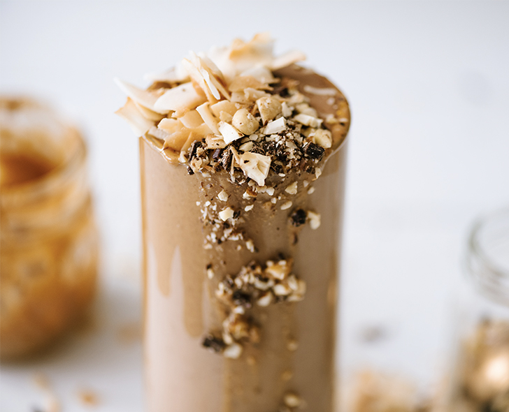 Chocolate Peanut Butter Smoothie Recipe