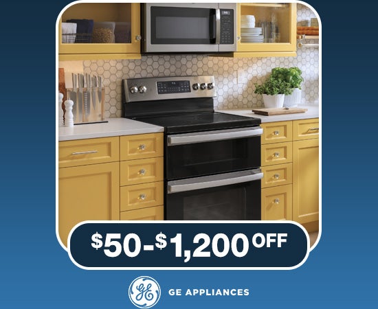 Save on Select GE Kitchen Appliances