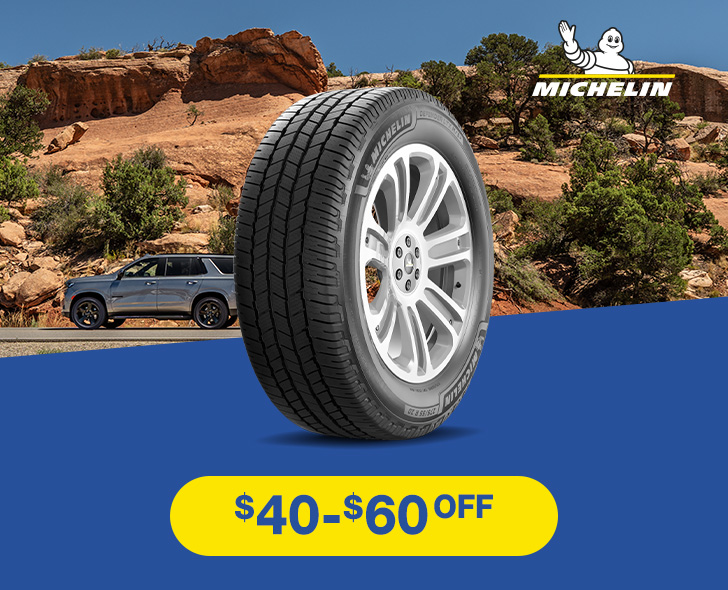 $40 - $60 OFF any set of 4 michelin tires