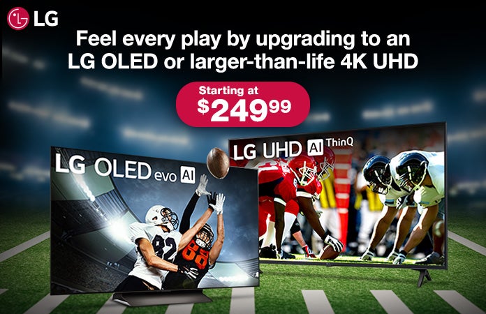 LG Big Game Savings