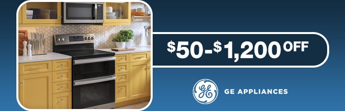 Save on Select GE Kitchen Appliances