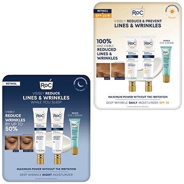 RoC Retinol Correxion Day or Night Cream, 2-Pack