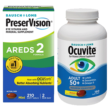 PreserVision AREDS 2 Formula or Ocuvite Adult 50+