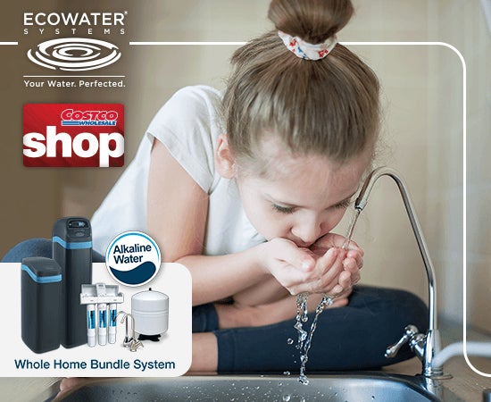 Receive a 15% Costco Shop Card on Qualifying EcoWater Water Treatment Purchases