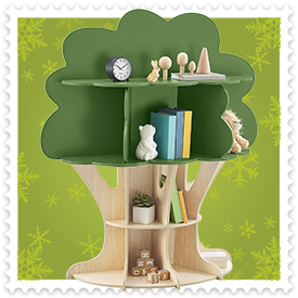 Delta Children Tree Bookcase