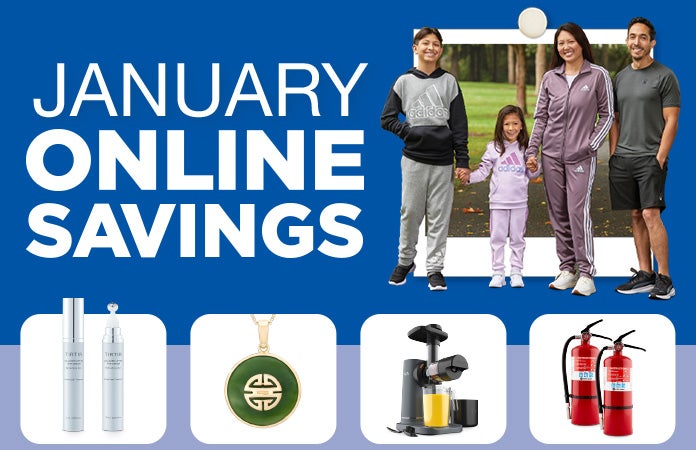 January Online Savings